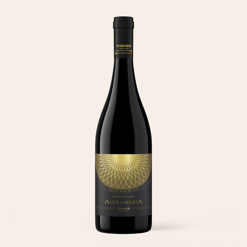 Alexandria Premium Cuvée Red 2023 – Tikveš Winery, North Macedonia, full-bodied red wine
