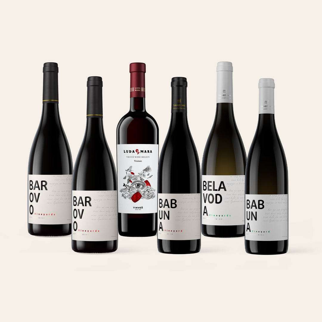 The Collector case, six bottles
