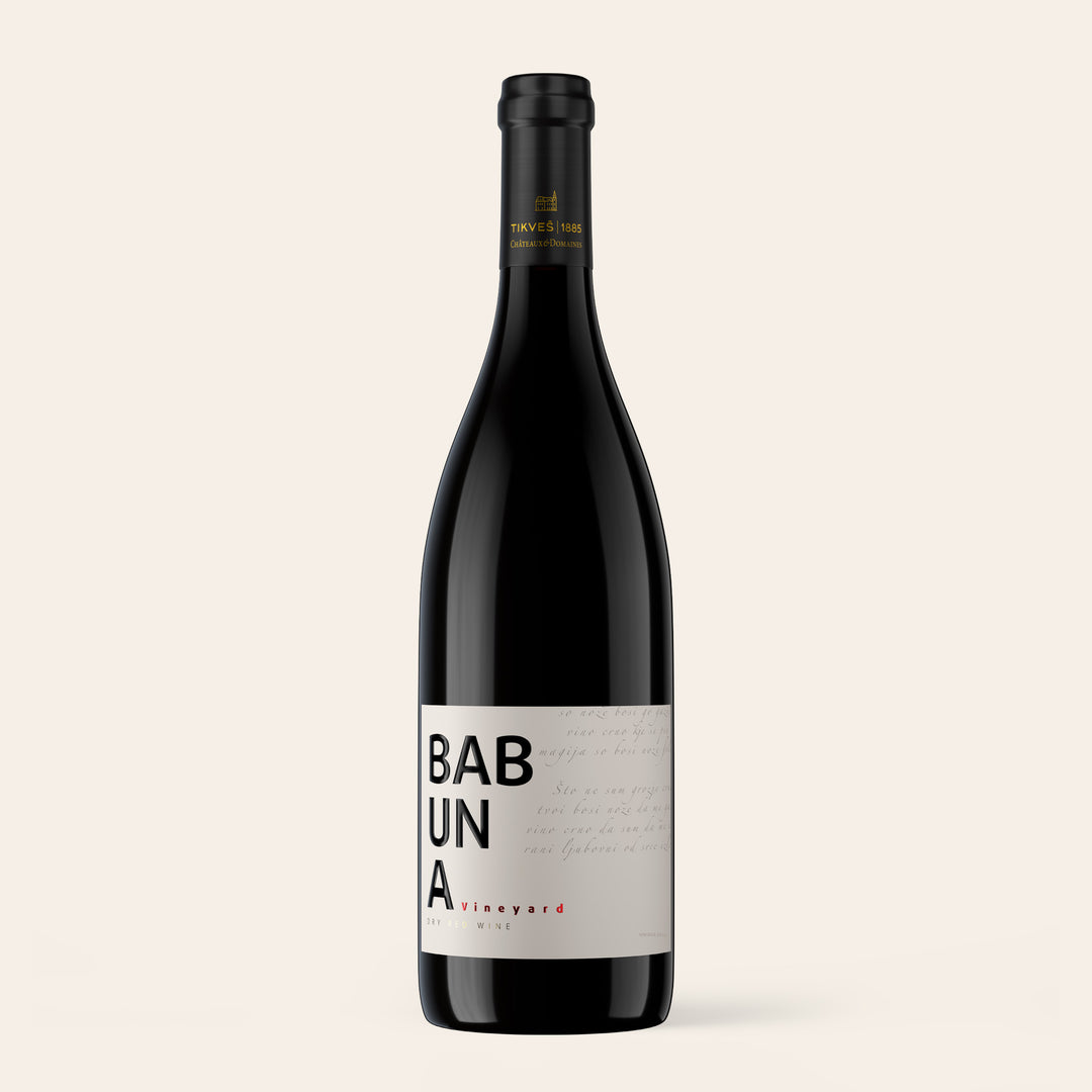 Babuna Red – Tikveš Winery, North Macedonia, full-bodied red wine