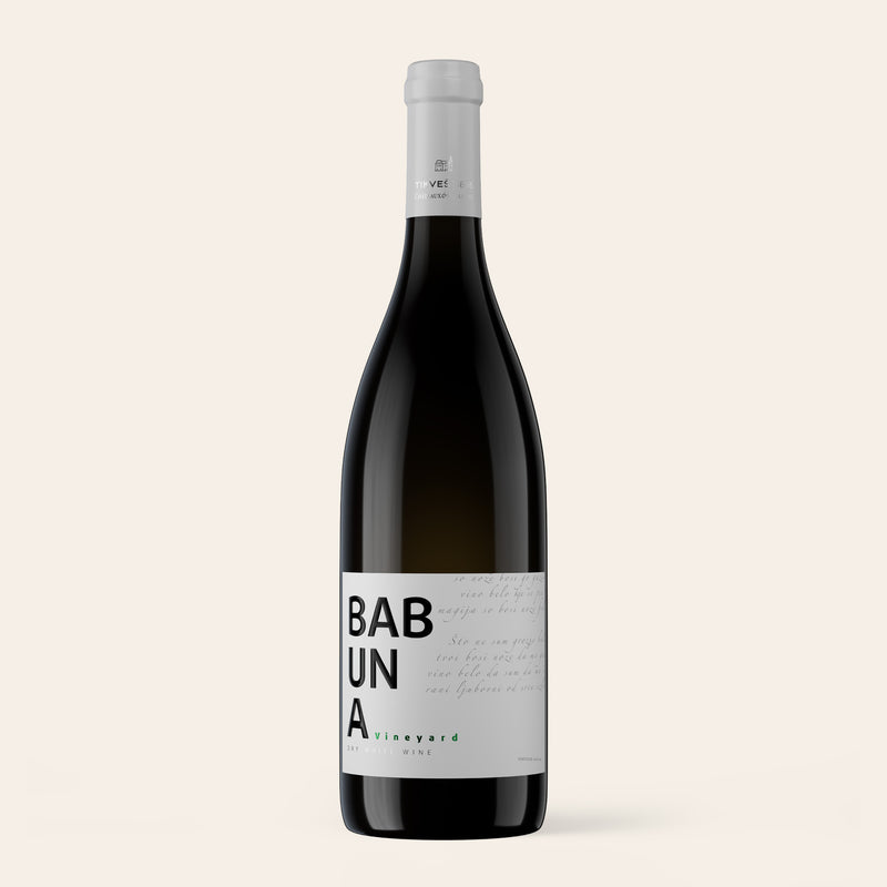 Babuna White 2024 – Tikveš Winery, North Macedonia, herbaceous white wine