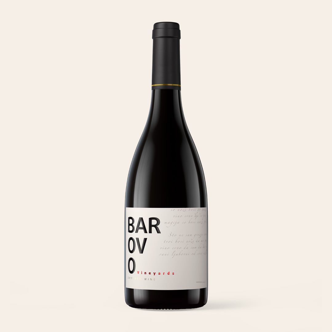 Barovo Red 2021 – Tikveš Winery, North Macedonia, full-bodied red wine