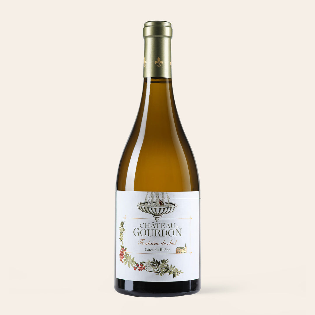 Fontaine du Sud 2023 – Château de Gourdon, Southern Rhône white wine.