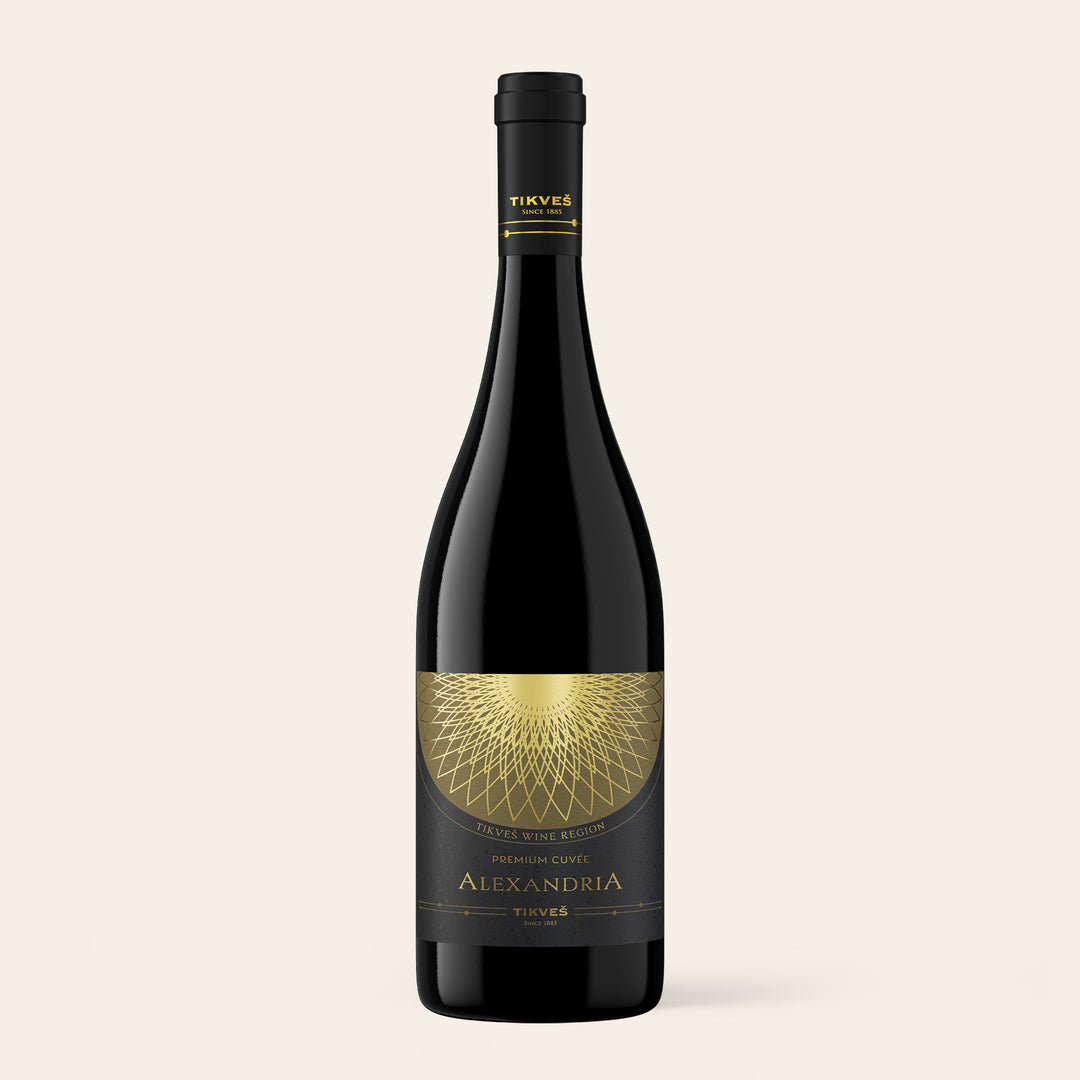 Alexandria Premium Cuvée Red 2023 – Tikveš Winery, North Macedonia, full-bodied red wine