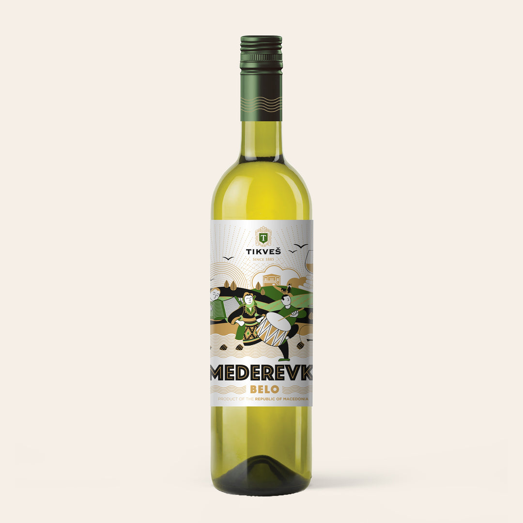 Smederevka – Tikveš Winery, North Macedonia, crisp dry white wine